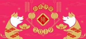 Nouvel an chinois vive l’année du cochon !