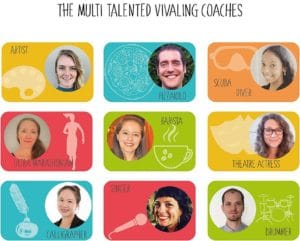 The Multi talentes VivaLing Coaches