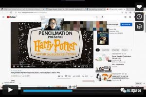 Video pencilmation - Harry Potter